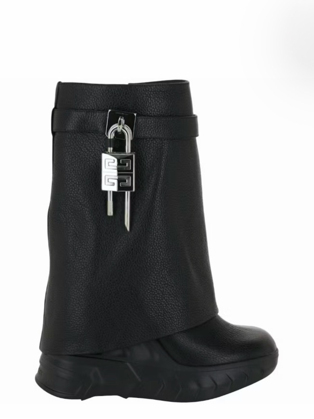 EUC Givenchy Shark Lock Biker Boots